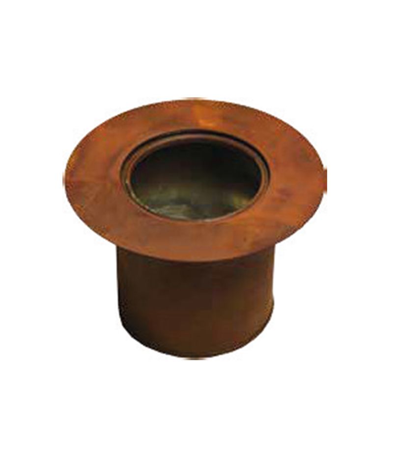 Brenndose mit Auflagering 