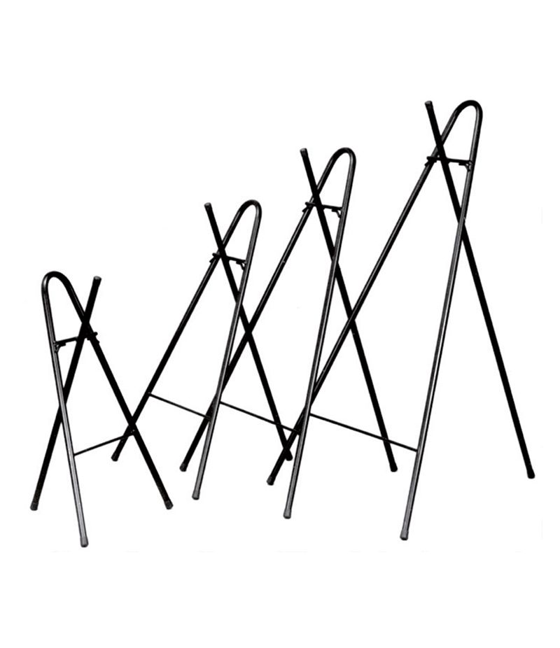 Kranzständer aus gebogenem Rundrohr