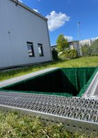 Grabmattenset mit Teleskopstangen