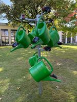 Gießkannenständer mit 4, 5, 6 oder 8 Kannen wählbar