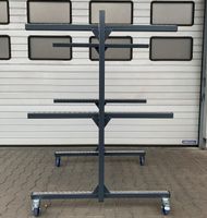 Sargregal für 6 Särge, zweiseitig