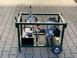 Motorhydraulikaggregat mit einem Anschluss