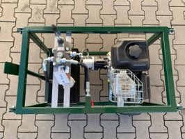 Motorhydraulikaggregat mit einem Anschluss