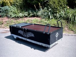 Klappbare Führungsgriffe für Wagen „5555“