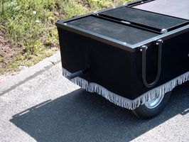 Klappbare Führungsgriffe für Wagen „5555“