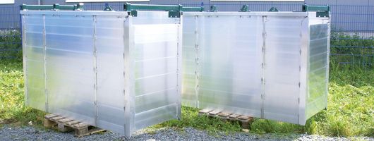 "ALU-Kompakt", rundum geschlossen, Schalkasten