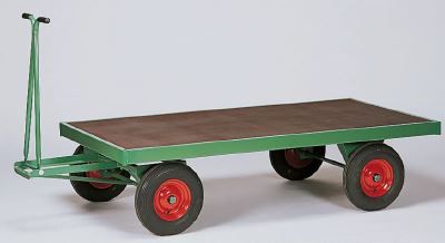 Handpritschenwagen ohne Bordwände 2400x1200 mm, Luftg.