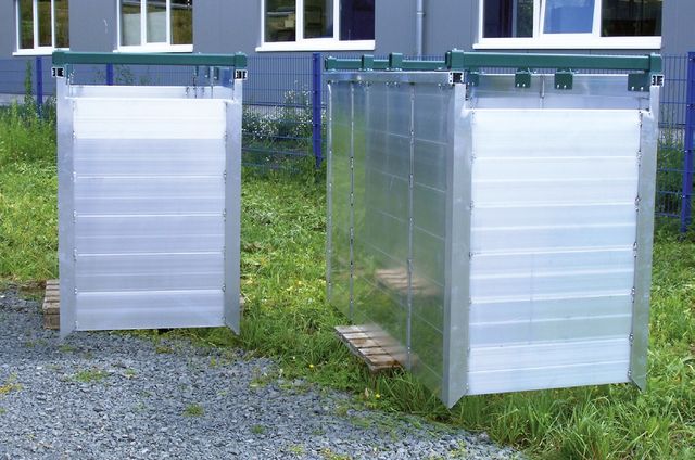 "ALU-Kompakt", rundum geschlossen, Schalkasten