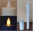 Elektronischer Kerzeneinsatz mit Flammenoptik