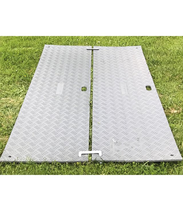 Fahrplatten-Schnellverbinder aus Stahl 