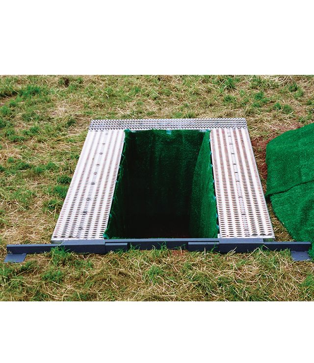 Grabmatten Typ „K“, mit Haken ,Satz Nr. 1, 150 cm tief hängend