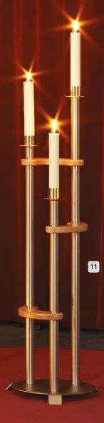 Leuchter, 3-lichtig, links