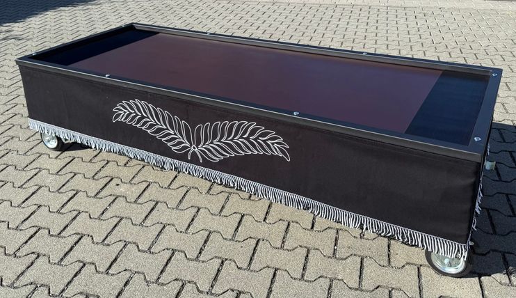 Katafalk- und Zellenbahrwagen