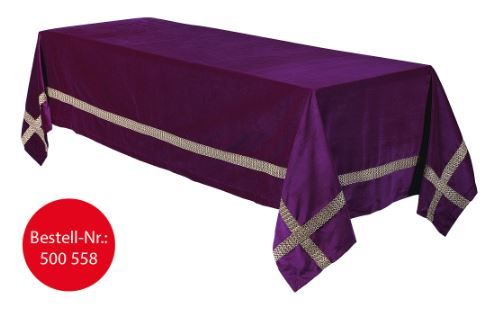 Katafalkdecke, Samt farbig 