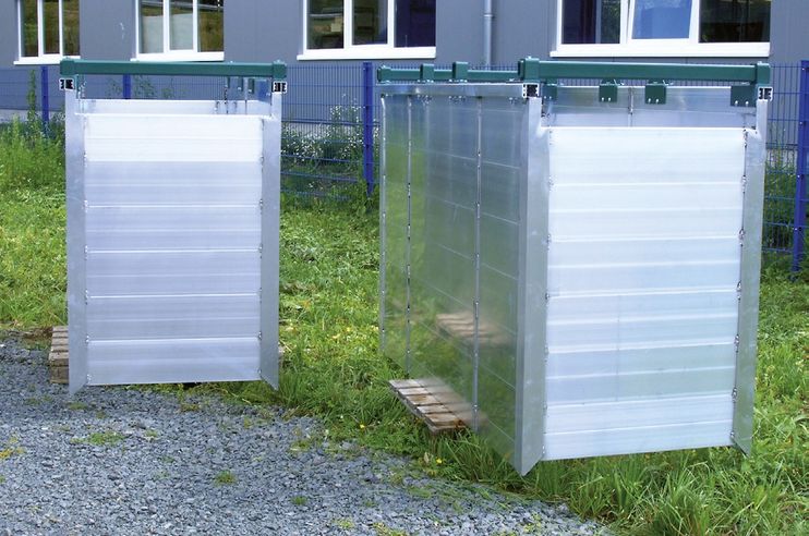 "ALU-Kompakt", rundum geschlossen, Schalkasten