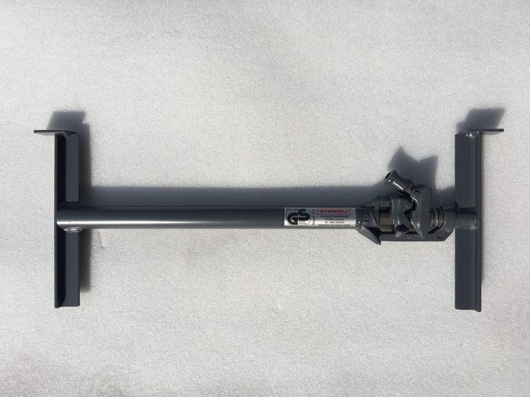 Spannstrebe für Holzbohlen