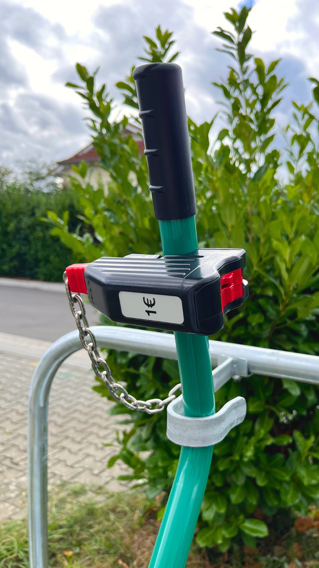 Pfandstation mit 1 Wagen