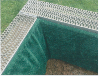 Grabmattenset mit Teleskopstangen