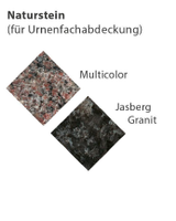 Urnenfachabdeckung "Hexagon"