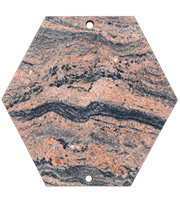 Urnenfachabdeckung "Hexagon"
