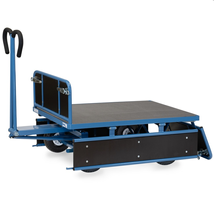 Handpritschenwagen mit Bordwänden 2000x1000 mm, Luftg.