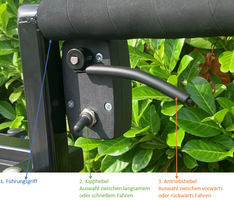 Sargwagen „5550 E“ mit elektrischem Antrieb