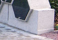 Sockelelement „Hexagon“