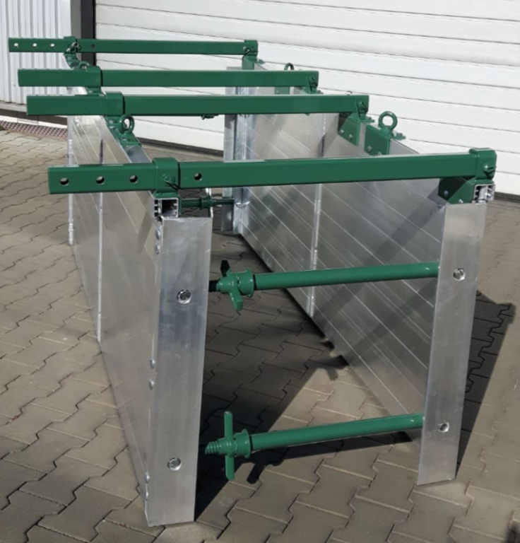 "ALU-Kompakt", breitenverstellbar, Schalkasten