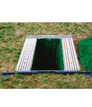 Grabmatten Typ „K“, Satz Nr. 2 mit Haken, 150 cm tief hängend 