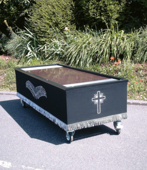 Katafalk- und Zellenbahrwagen 