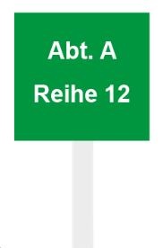 Abteilungsschild