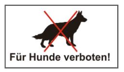 Aluminiumschild
