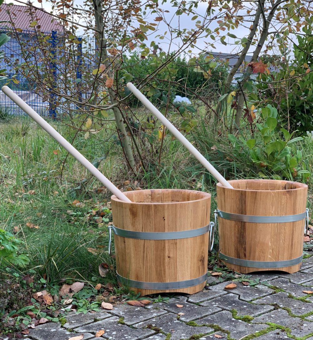 Eimer aus Eiche